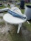 Out door Table with chair & umbrellas