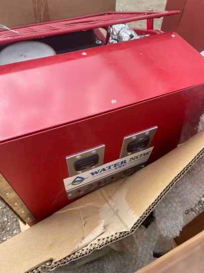 New Aqua 125 New in Crate Mobile Water Purification unit Powered by Ducar MDL DG11050E Generator Gas