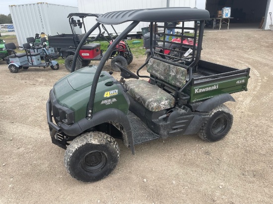 2018 Kawaski Mule 4x4 1700 hrs. runs & drives
