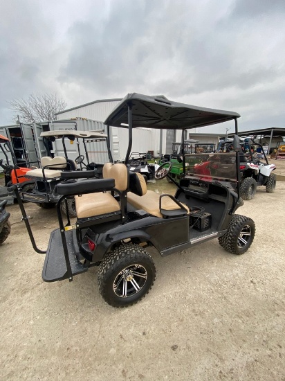 Easy Go Golf Cart,lift,rims,tires,Battery Charger,clean cart, sound system