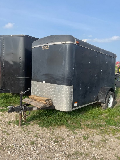 5x10 Enclosed trailer Salvage title