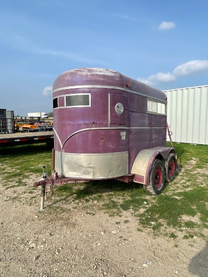W&W 10' Tandem Axle stock trailer bill of sale