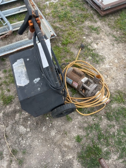 Battery Charger & water pump