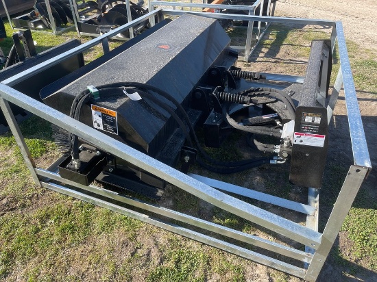 New Wolverine 86" Quick Attach Hydraulic Angle Broom