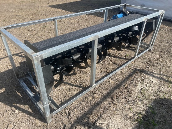 New 72" HD Quick Attach Tiller