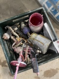 Tote of Paint guns