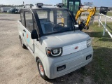 New 2024 Meco 4 Passanger 60V Electric Truck, Blue tooth radio,Fan,Sunroof,reverse camera has charge