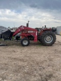 MF Tractor 286 runs & operates has Front Loader