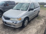 2003 Honda Odyssey Van runs & Drives Clean Title needs front end work 197K