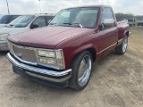 1991 Chevy SWB Step Side V8 runs & Drives Clean Title Rebuilt Motor & Trans