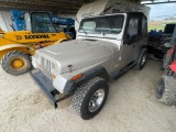 1995 Jeep Wrangler Rio Grande Edition 4 Cycle Soft top 209K Runs & drives Clean Title