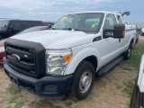 2016 Ford Super Duty Ext-Cab 2WD 168K Gas Engine,highway products Utility box bed runs & Drives clea