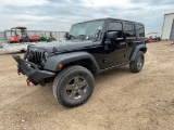 2011 Jeep Wrangler 4x4 166K,leather,hard top runs & drives Clean title