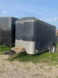 5x10 Enclosed trailer Salvage title