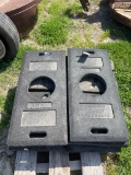 Safety cone bases