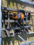 New Wolverine Quick attach Auger with 12&18