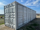 40' 1 Trip 10 Door Storage Container