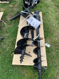 Miva 3 pc Mini auger Set 8,12 & 14