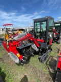 New 2024 Miva VA13C Closed Cab Mini Excavator Gas Powered Engine
