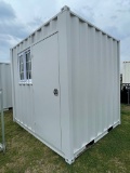 9' Storage Container with side door & window