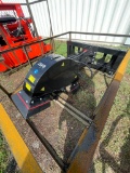 New Skid Steer Stump Grinder