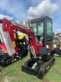 VA13C Cab Excavator Gas Motor