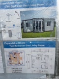Expandable House 2 Bedroom,1 Living Room, 2 Week spots on floor