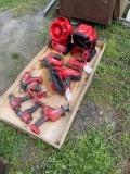 Bundle of Milwaukee Power tools parts