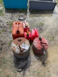 Bundle of gas Cans