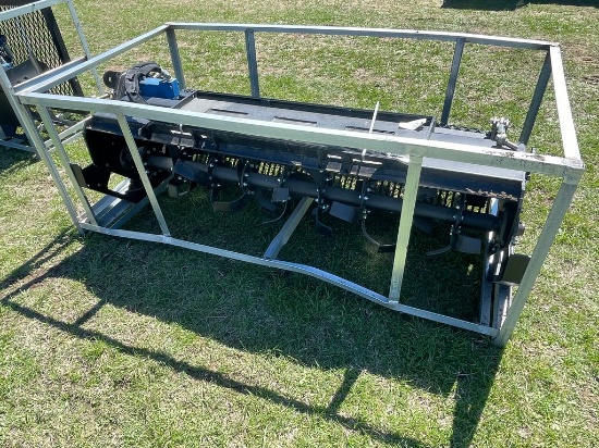 New HD Quick attach 6' tiller with Back Filler