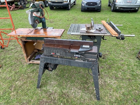 Table Saw,10" Table Saw & Craftsman Wood planner