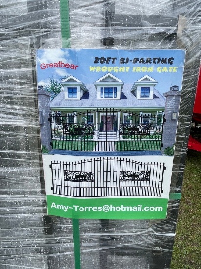 20ft. Bi Parting Gate Deer
