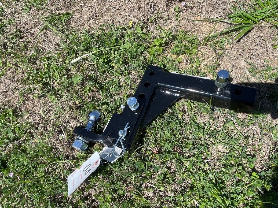 9  1/2" Adjustable Drop Hitch 2" Ball with lock
