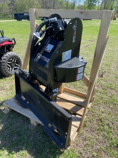 Skid Pro Model QA724 Hydraulic Stump Grinder
