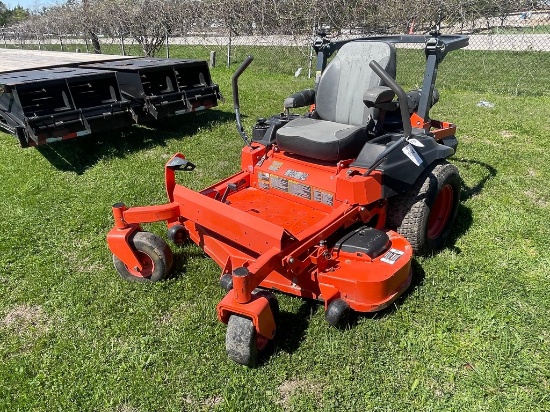 Kubota 54" Zero Turn Mower Runs & Operates 525hrs.