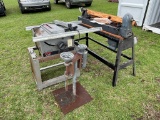 Ryobi Table Saw,Rockwell Wood Lathe,motor on stand