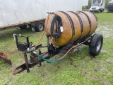 500 Gallon Pull behind Sprayer works