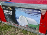 New Gold Mountain 20x30x12 Storage Shelter
