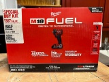 New Milwaukee M18 fuel 3/8 compact Wrench with battery & charger & Bag