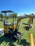New AGT H12 Mini Excavator Briggs Gas Engine