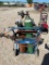 Complete Cutting torch set with bottles,cart,hose,and torch