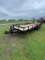 2024 83x20 with Stand up Ramps, 7K Axles, Brakes Heavy Duty Trailer