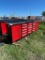 10 Drawer red tool box with key damaged