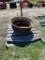 Large cast iron pot