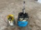 Side kick refrigerant recovery machine