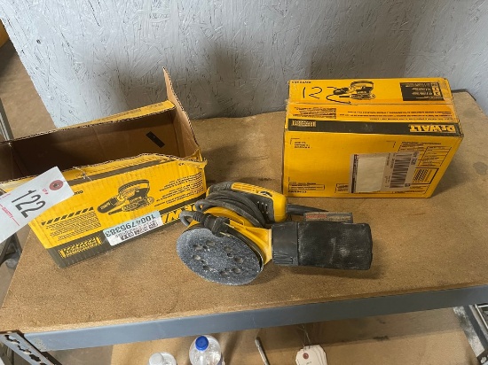 2 Dewalt Sanders