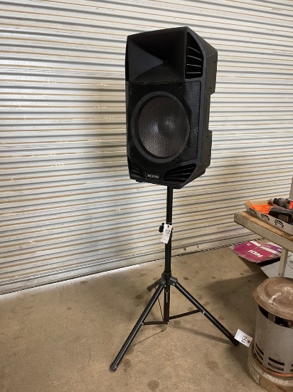 Ion DJ Bluetooth speaker with LEDs & Stand