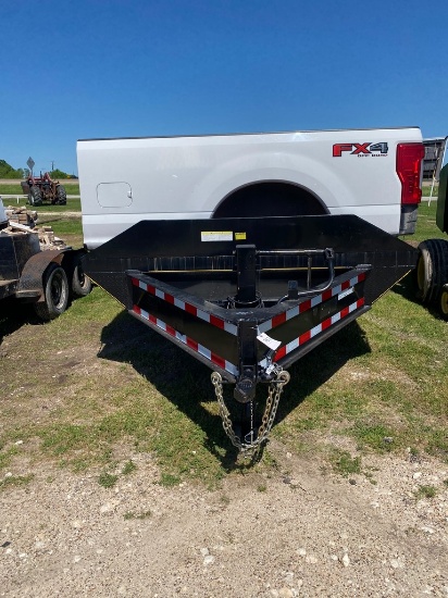 22' 102x20 Deckover with title New 7K Axles