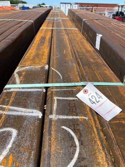 5" Sq. Tubing 1/4" 6 pcs @ 17" 102 ft.
