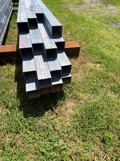4" Sq. Gal. 11 ga. 16 pcs 14-12" 213 ft.